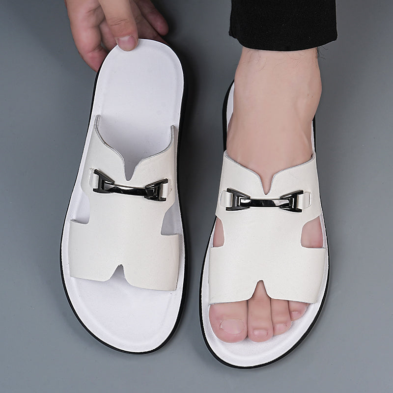 Averon Leather Sandals