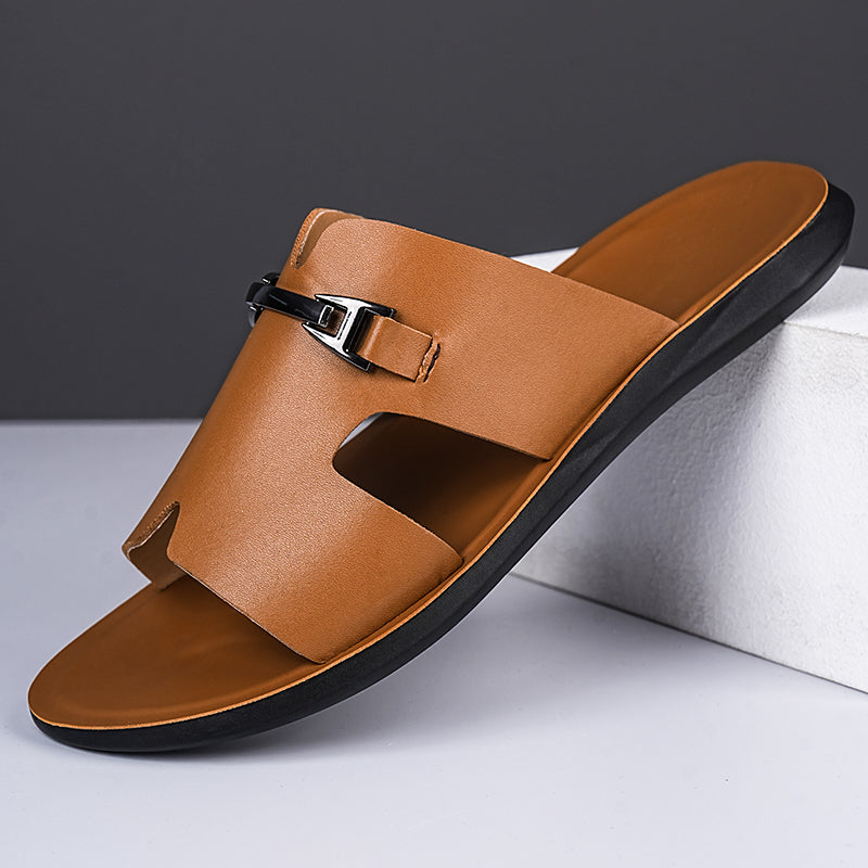 Averon Leather Sandals