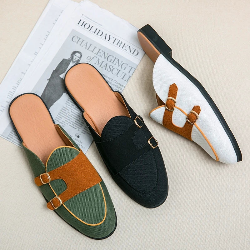 Ducari Genuine Leather Mules