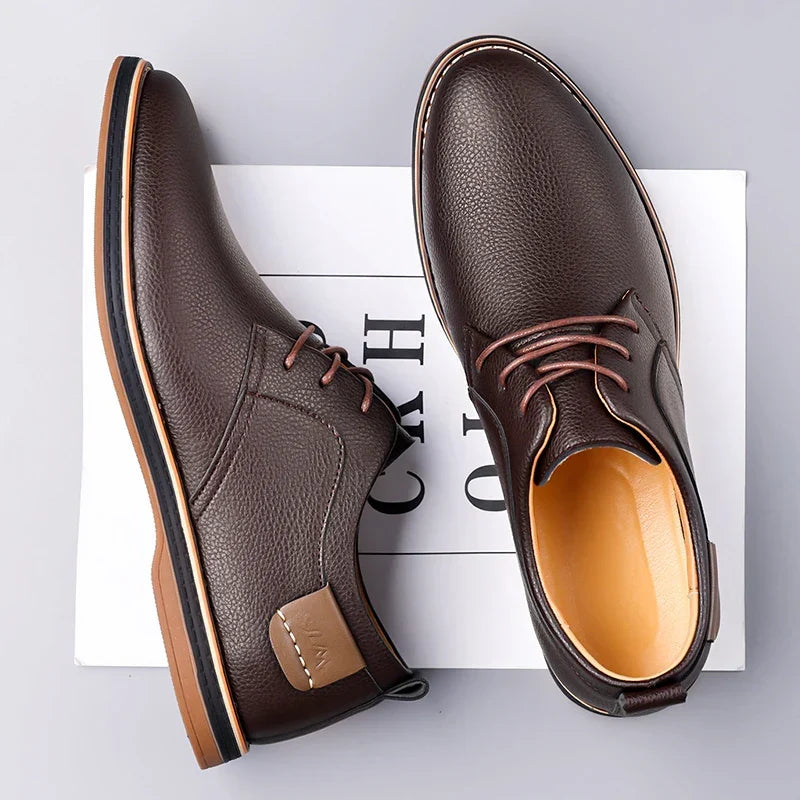Santoni Leather Shoes