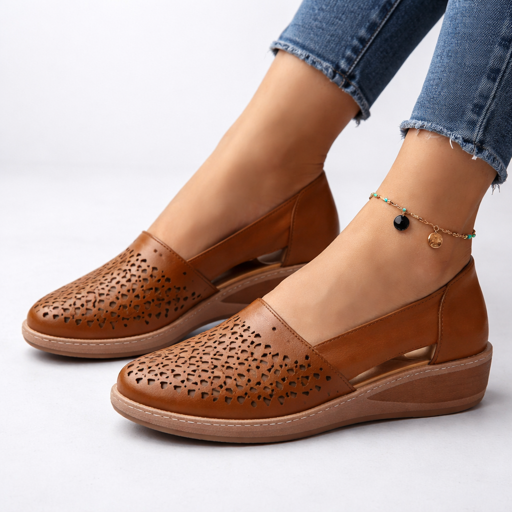 Valera Leather Flats