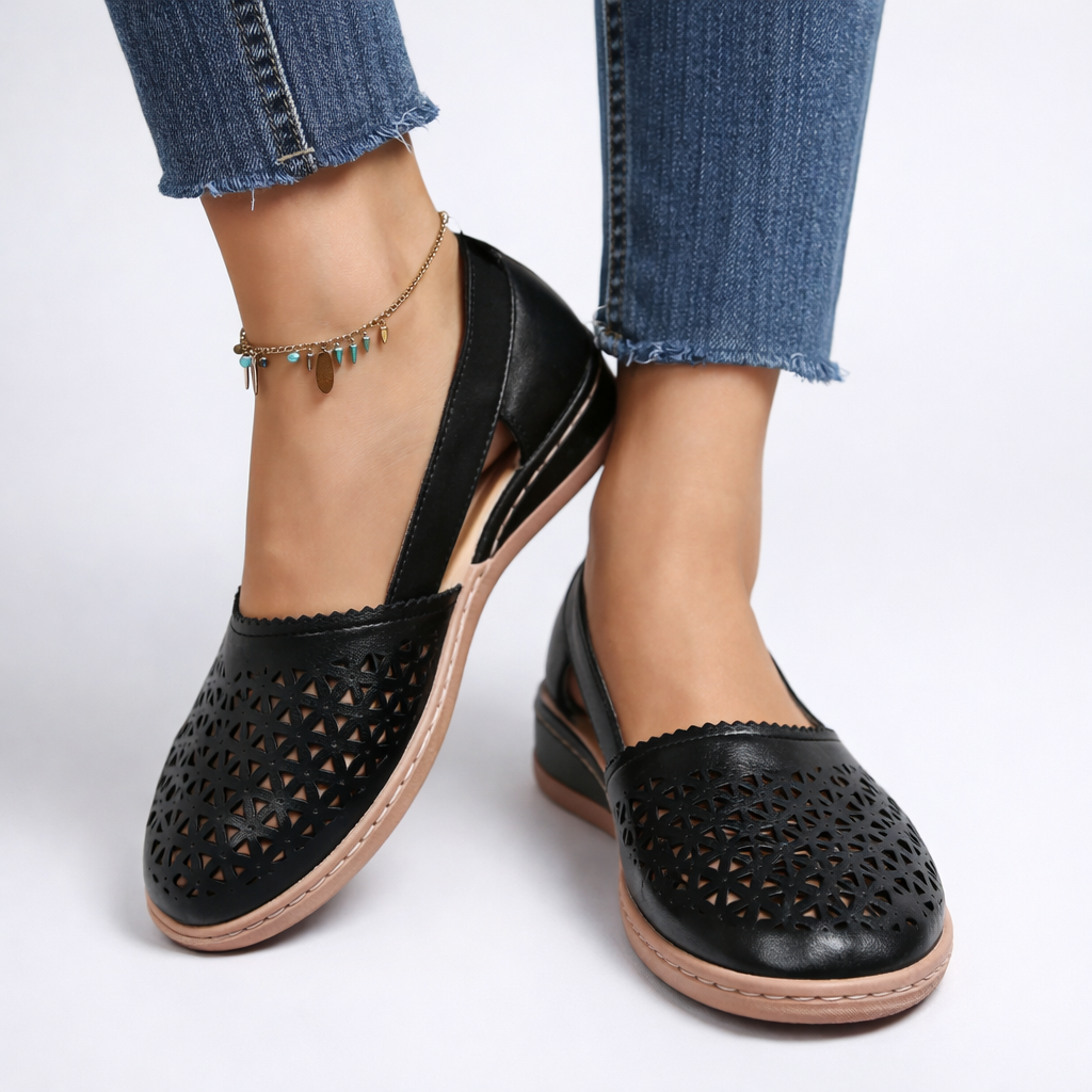 Valera Leather Flats