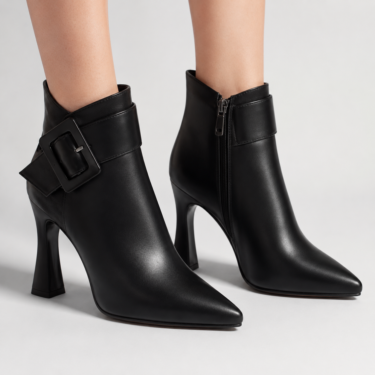 Lucia Leather Ankle Boots