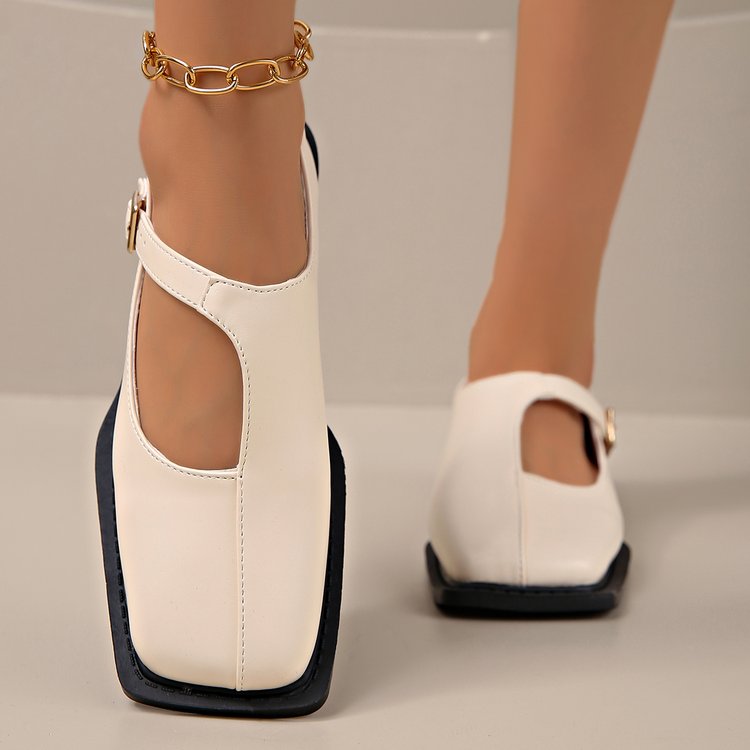 Lucia Leather Mary Janes