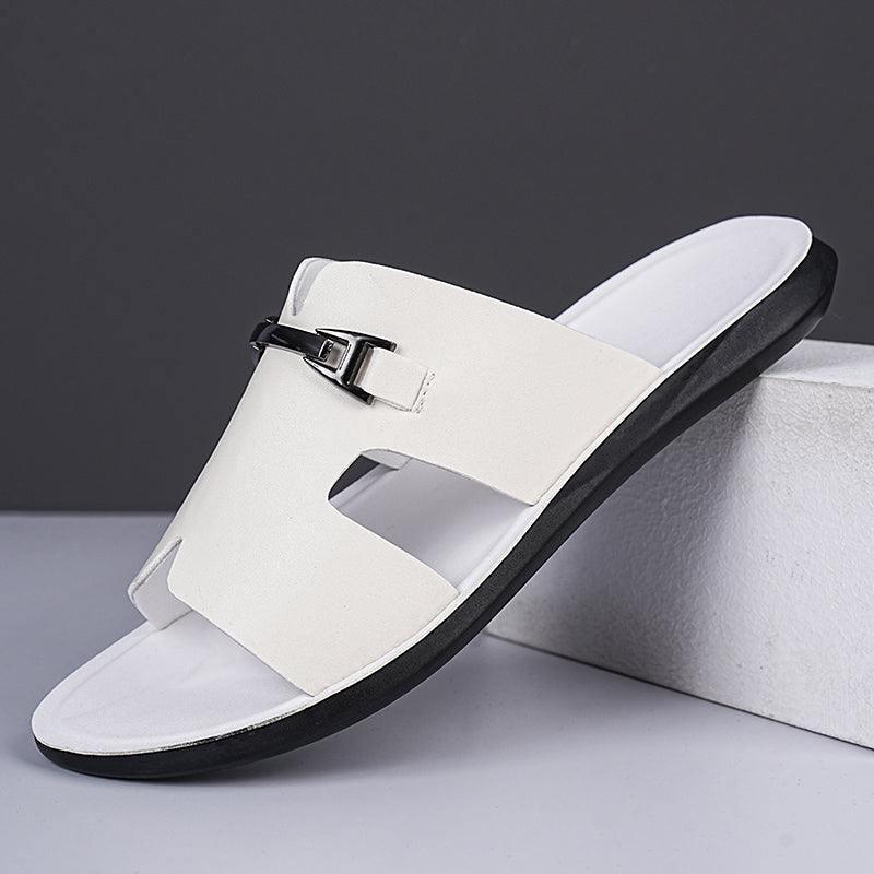 Averon Leather Sandals