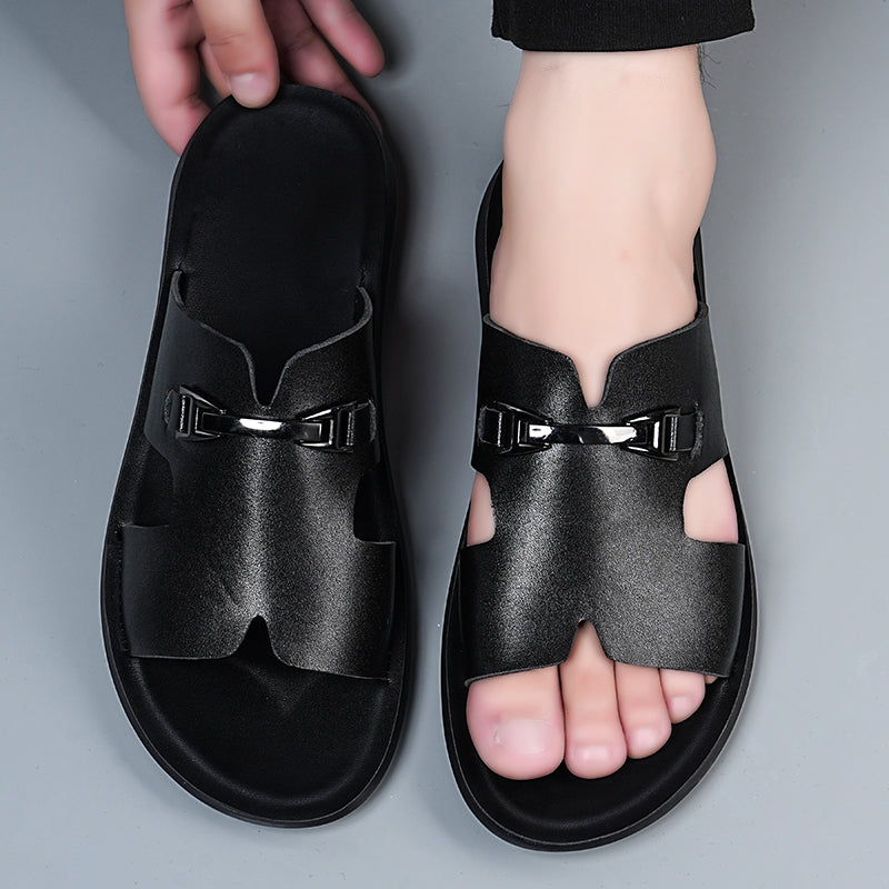 Averon Leather Sandals