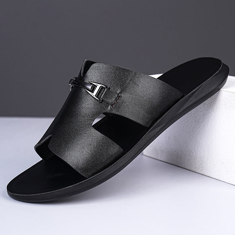 Averon Leather Sandals