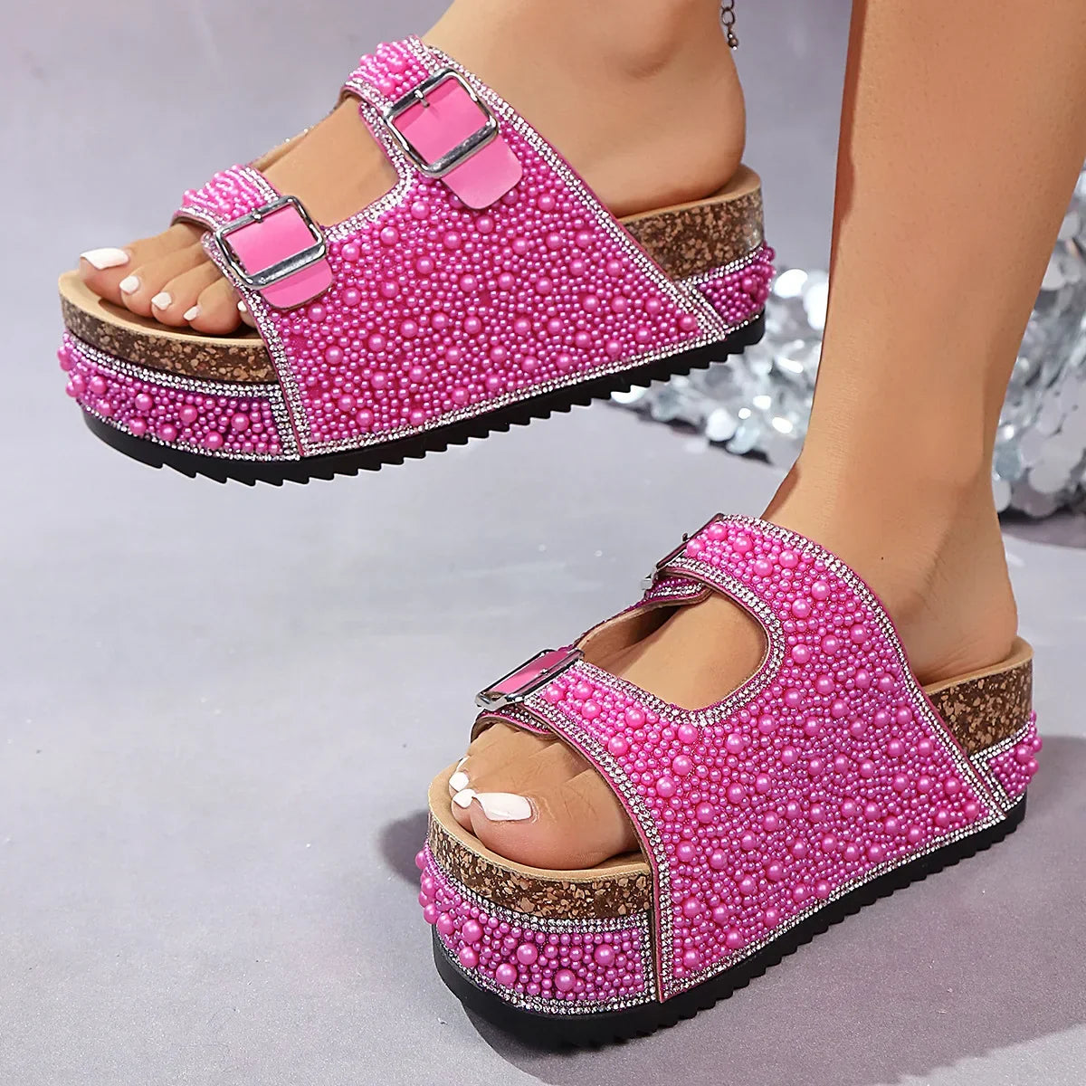 Orlina Platform Sandals